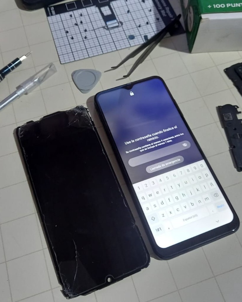 Celular reparado